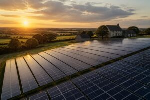 1 000 m² de panneaux solaires : combien ça rapporte vraiment ?